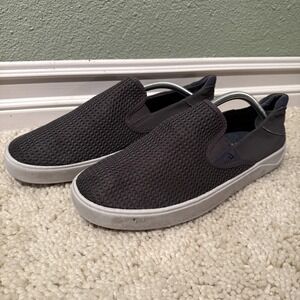 Olukai Lae Ahi Shoes Men's 15 Gray Mesh Comfort Slip On Sneaker Boat Deck 10